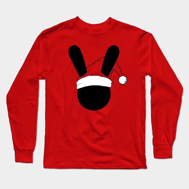 Christmas with Oswald Long Sleeve T-Shirt by Oswaldland